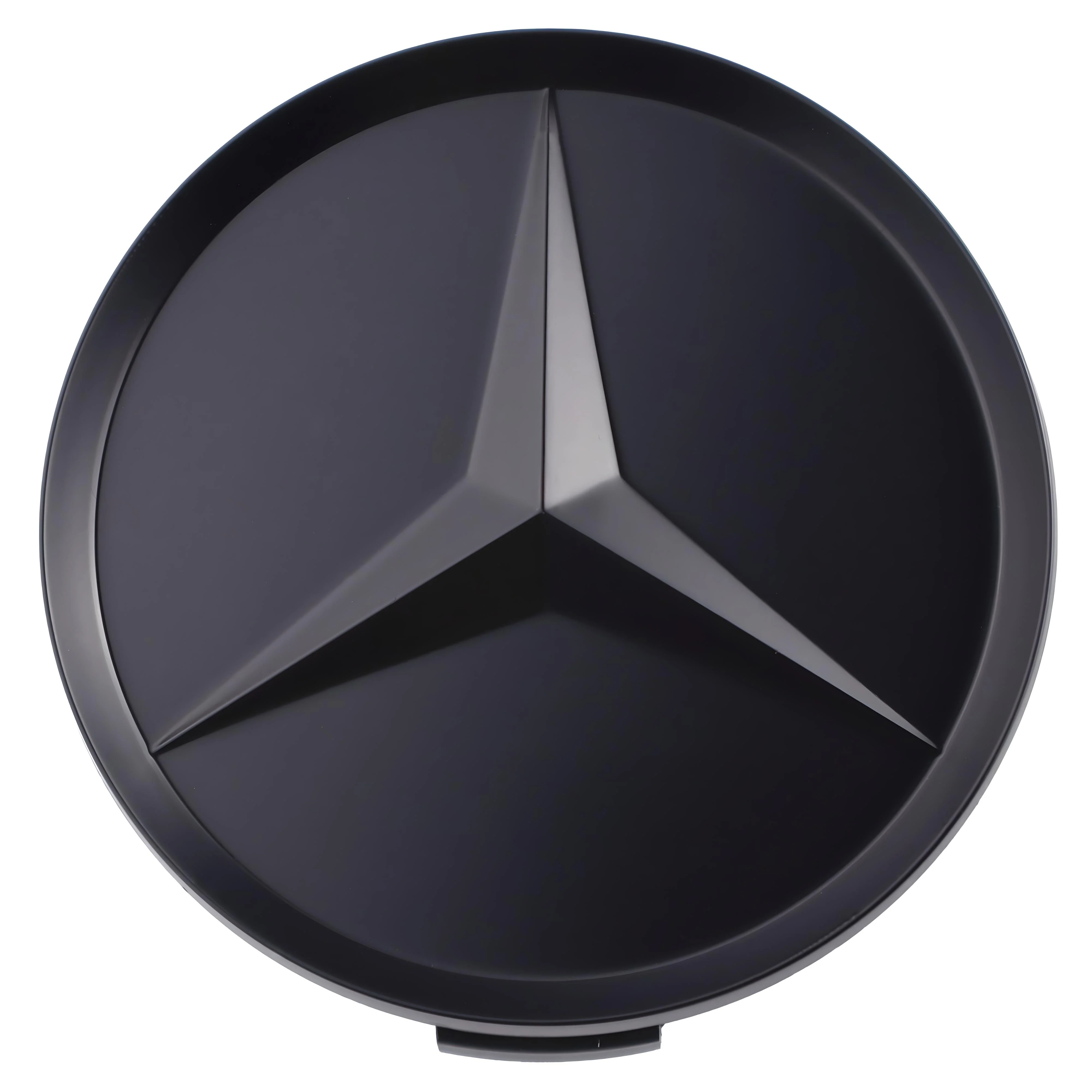 Mercedes Hub Caps | Matte Black – high-quality car emblem, wheel cap, steering wheel badge or accessory from CarluxParts