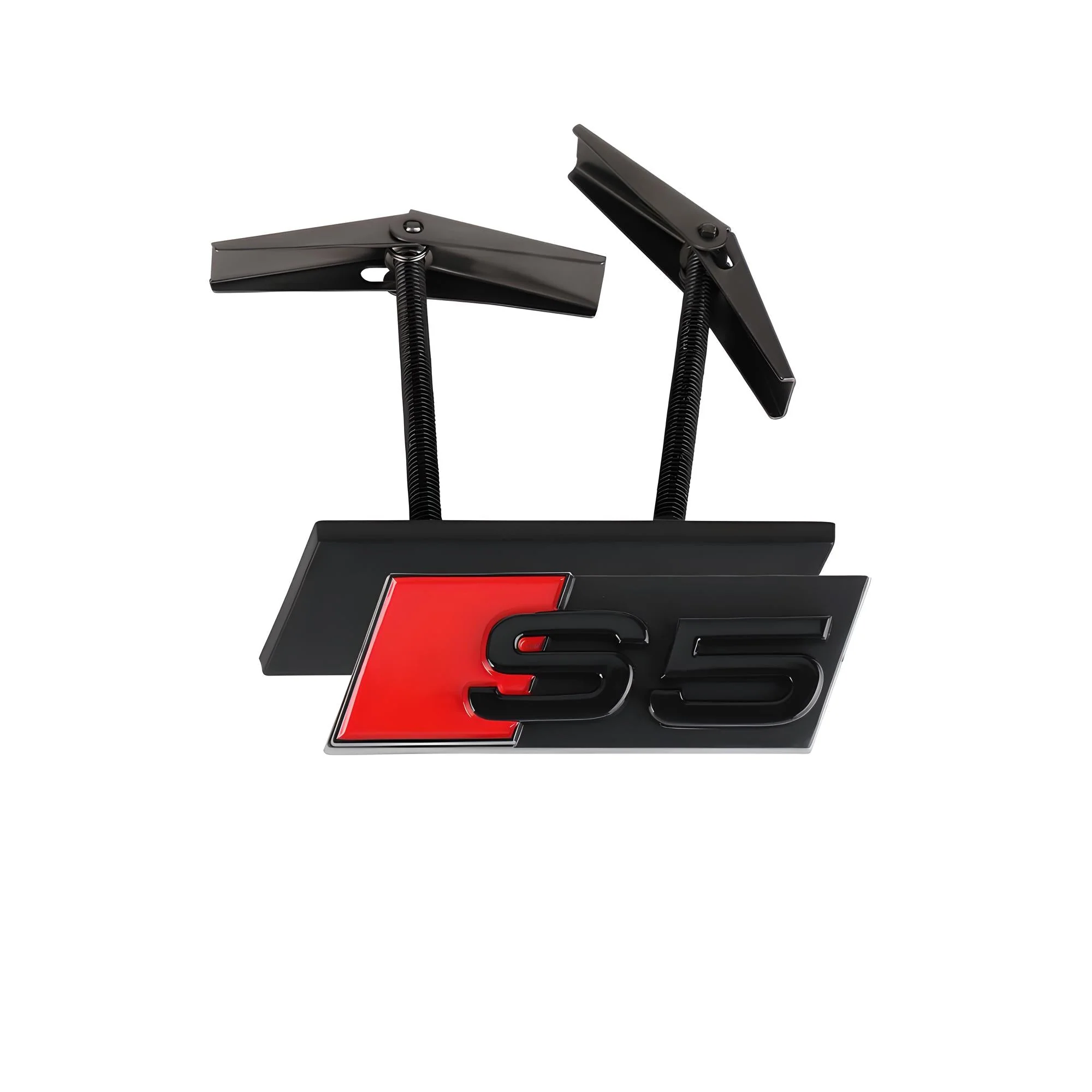 Audi Front Grille Badge | S Model – high-quality car emblem, wheel cap, steering wheel badge or accessory from CarluxParts