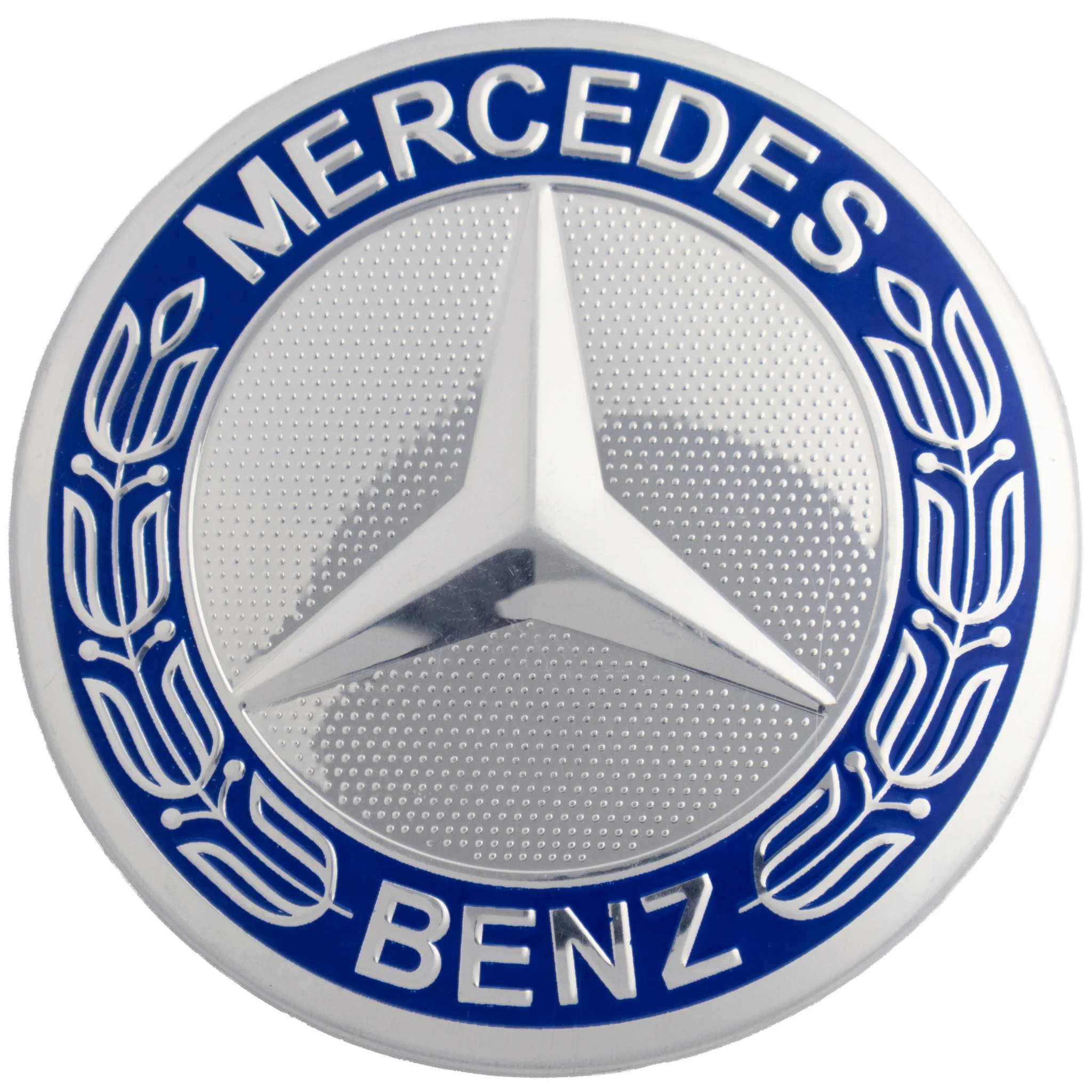 Mercedes Hub Caps | Royal Blue – high-quality car emblem, wheel cap, steering wheel badge or accessory from CarluxParts
