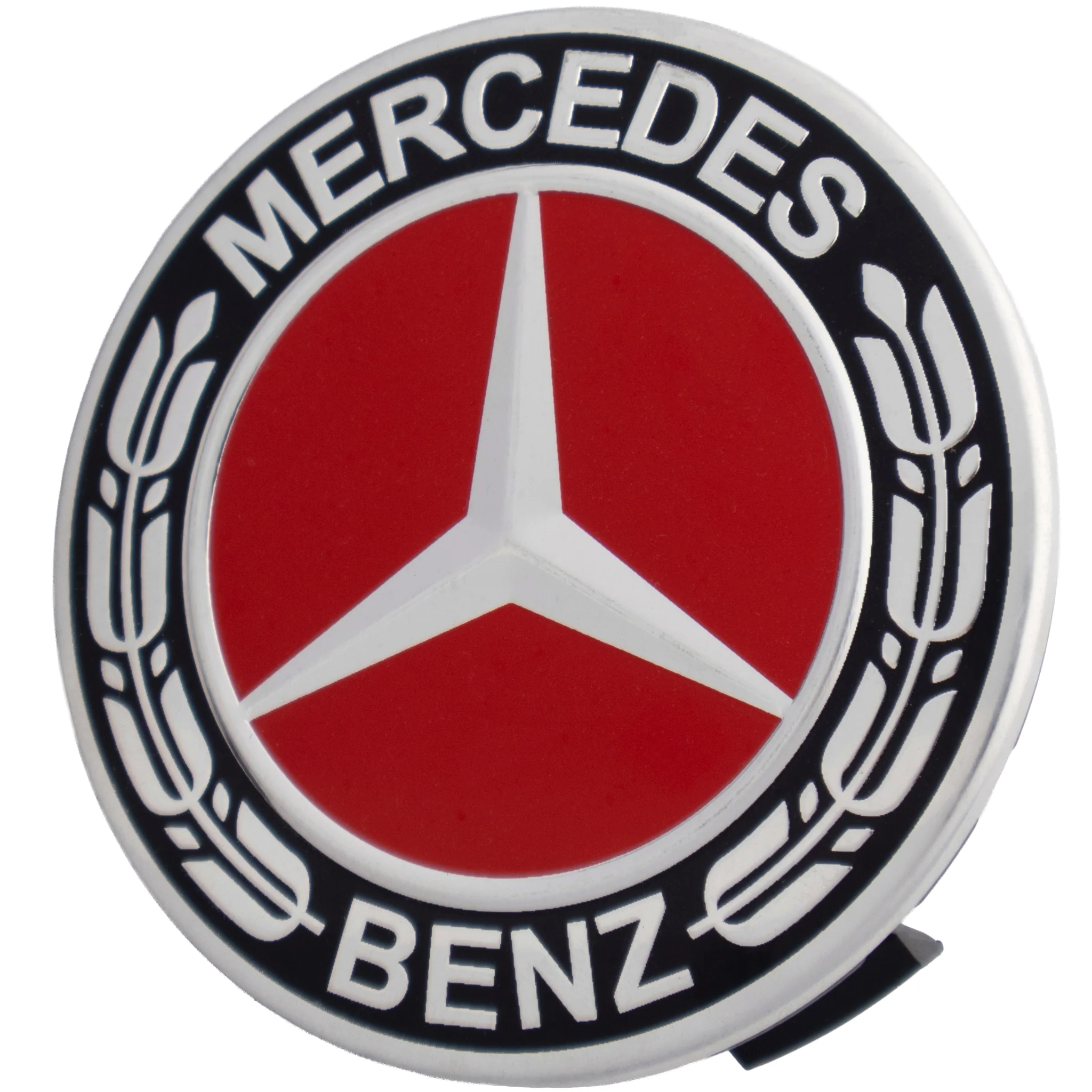 Mercedes Hub Caps | Phantom Red – high-quality car emblem, wheel cap, steering wheel badge or accessory from CarluxParts