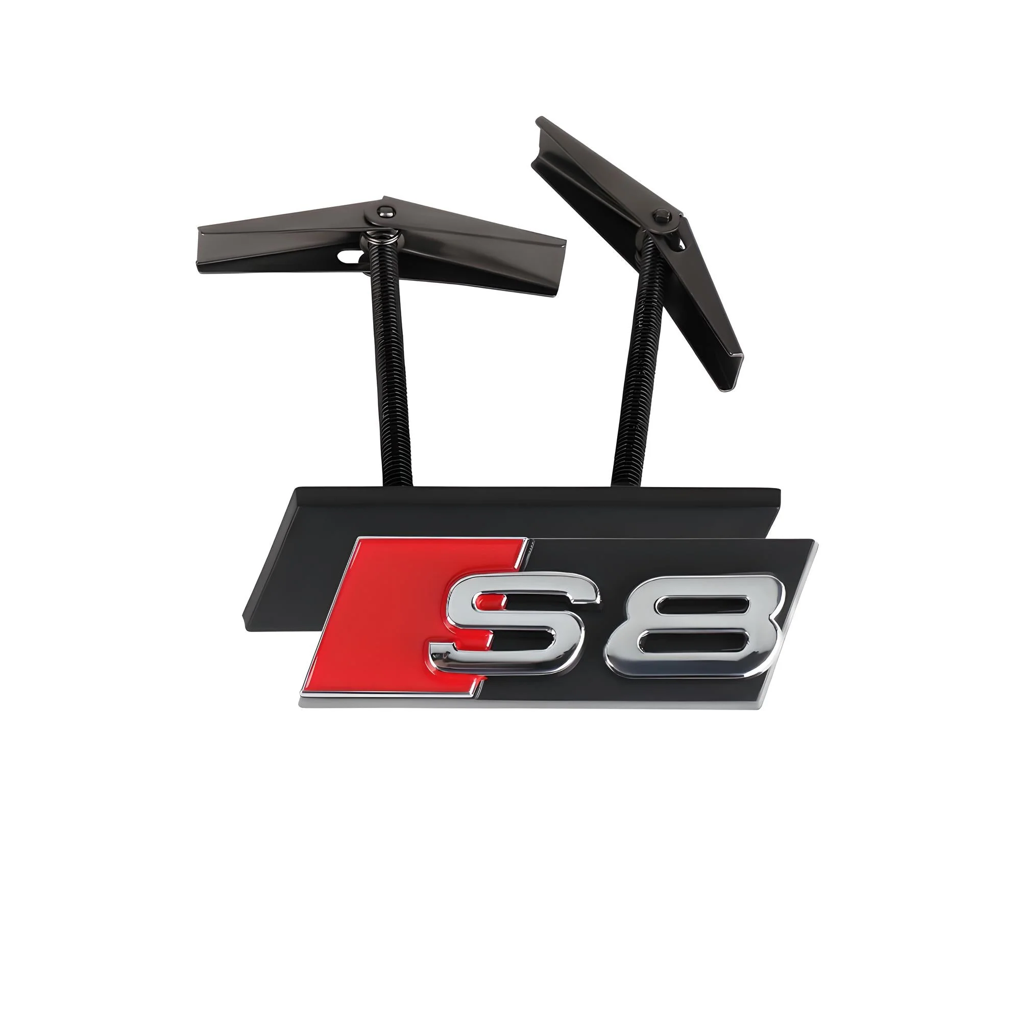 Audi Front Grille Badge | S Model – high-quality car emblem, wheel cap, steering wheel badge or accessory from CarluxParts