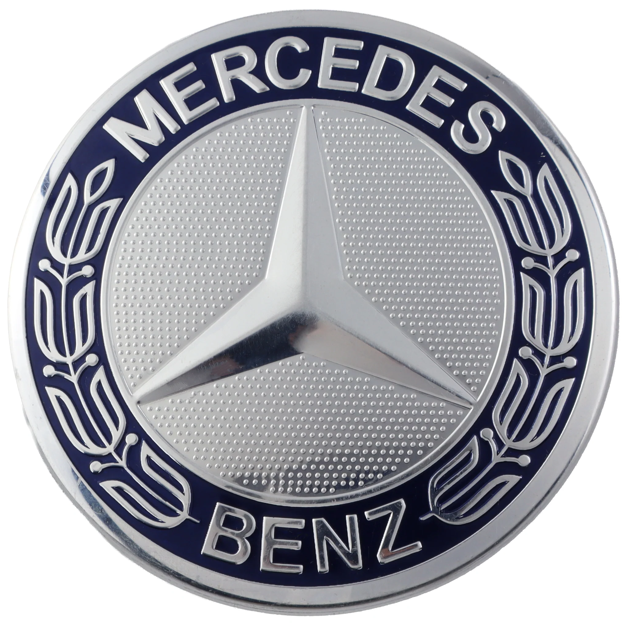 Mercedes Hub Caps | Dark Blue – high-quality car emblem, wheel cap, steering wheel badge or accessory from CarluxParts