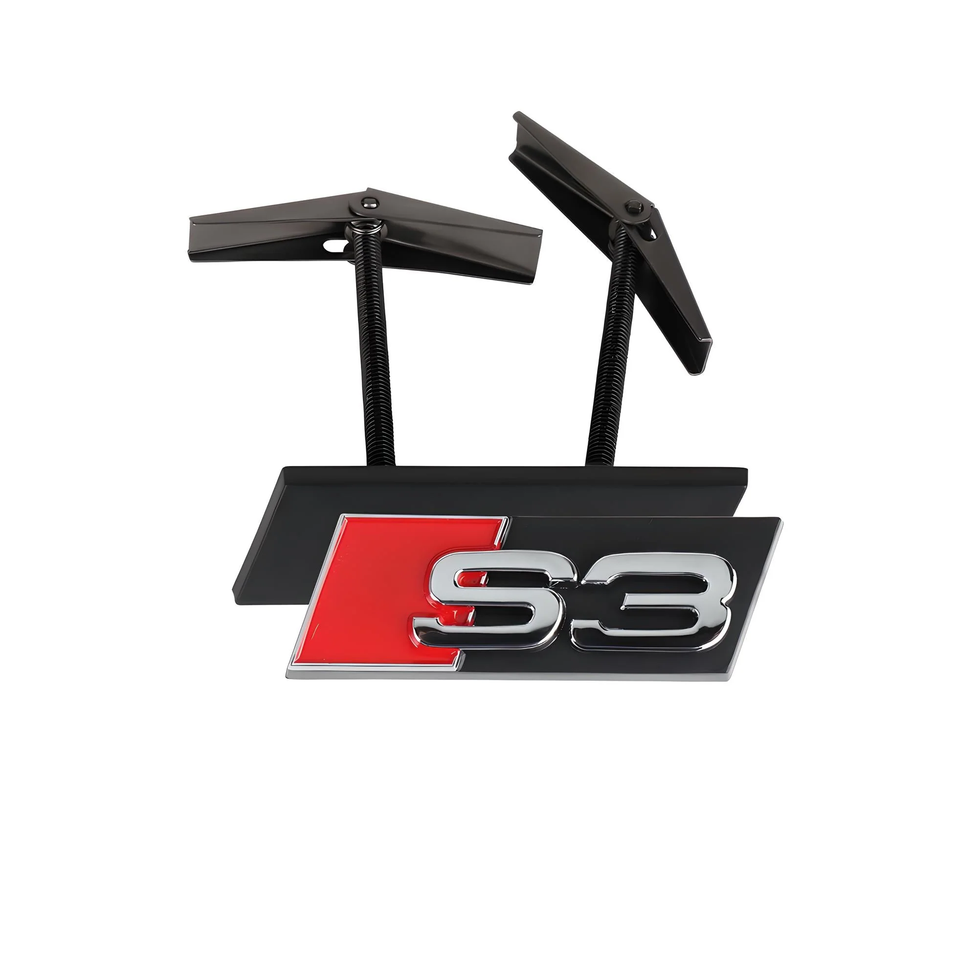 Audi Front Grille Badge | S Model – high-quality car emblem, wheel cap, steering wheel badge or accessory from CarluxParts