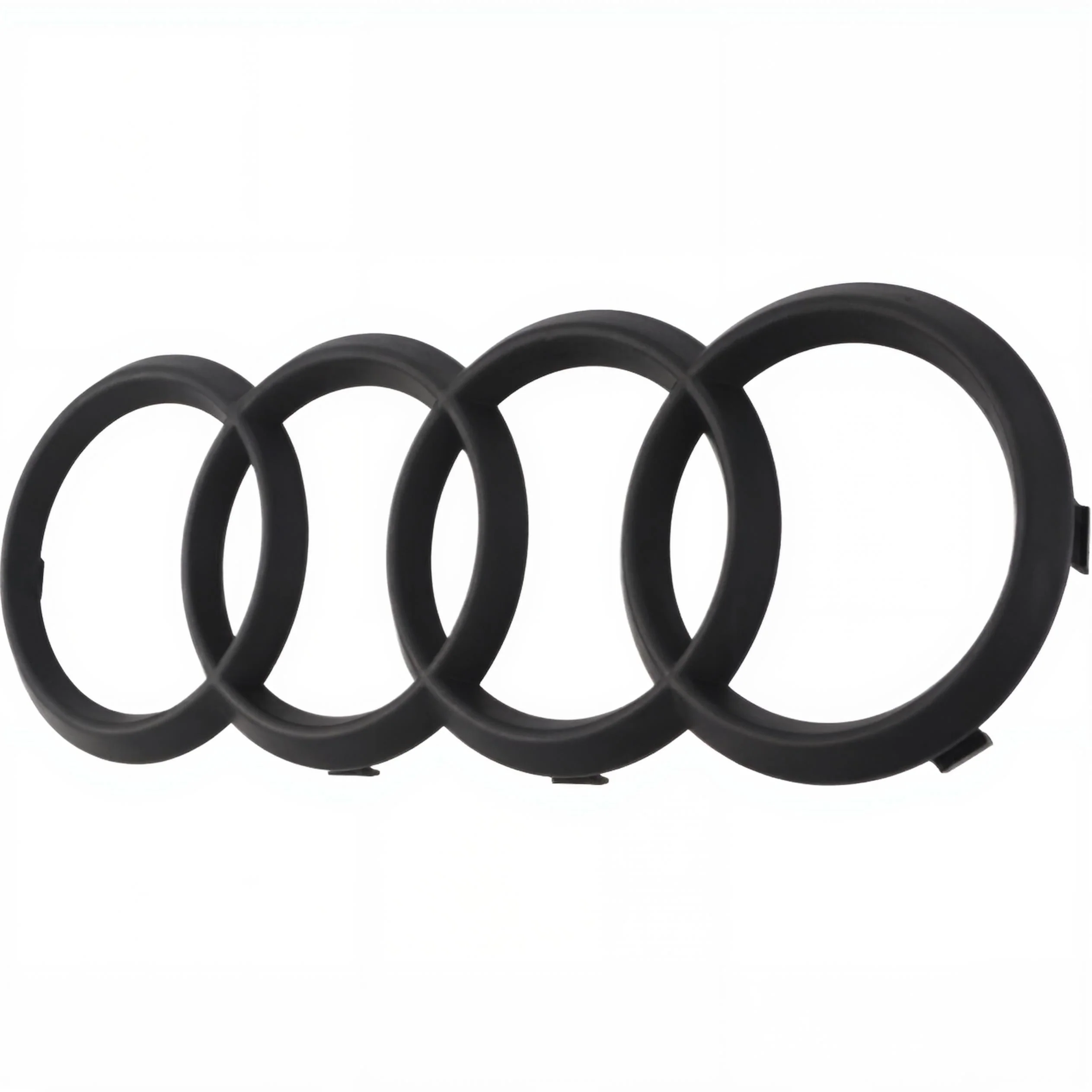 Audi Matte Black Badges – car emblems, wheel caps, badges and auto accessories from CarluxParts