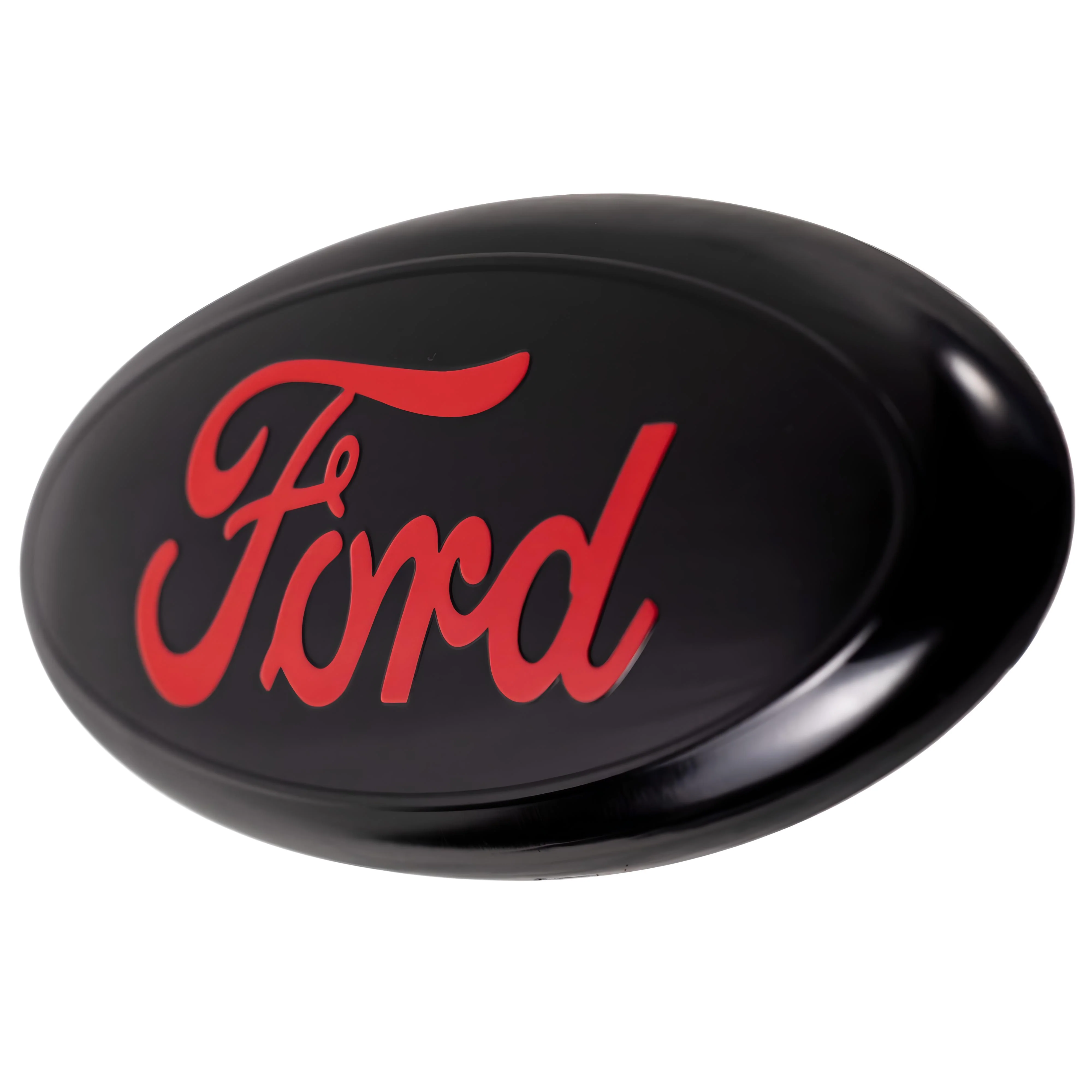 Ford Emblem Set Overlay | Black Red – high-quality car emblem, wheel cap, steering wheel badge or accessory from CarluxParts