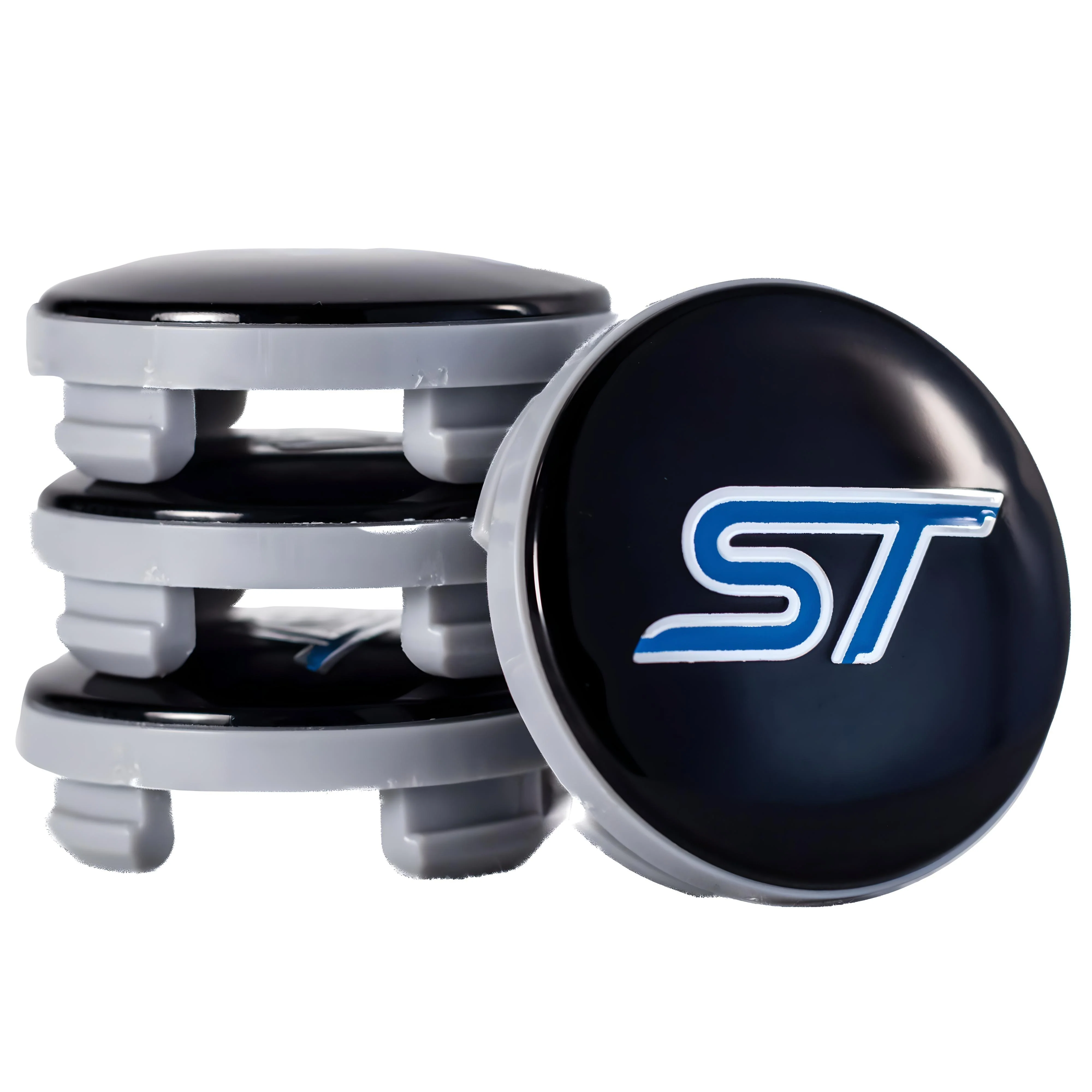 Ford Hub Cap | ST Blue – high-quality car emblem, wheel cap, steering wheel badge or accessory from CarluxParts