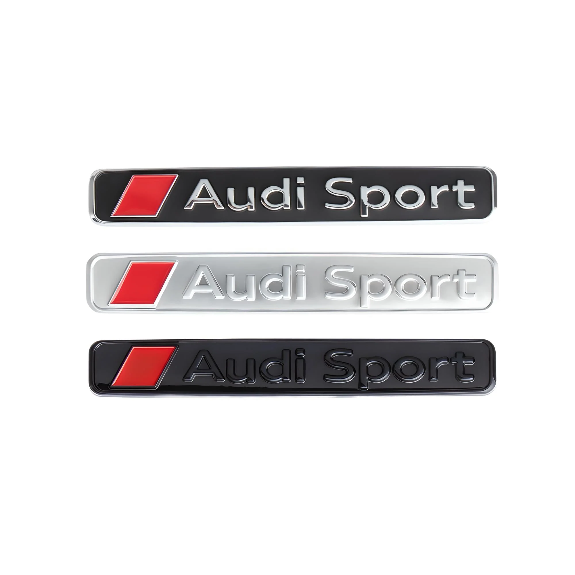 Audi Sport Sticker – high-quality car emblem, wheel cap, steering wheel badge or accessory from CarluxParts