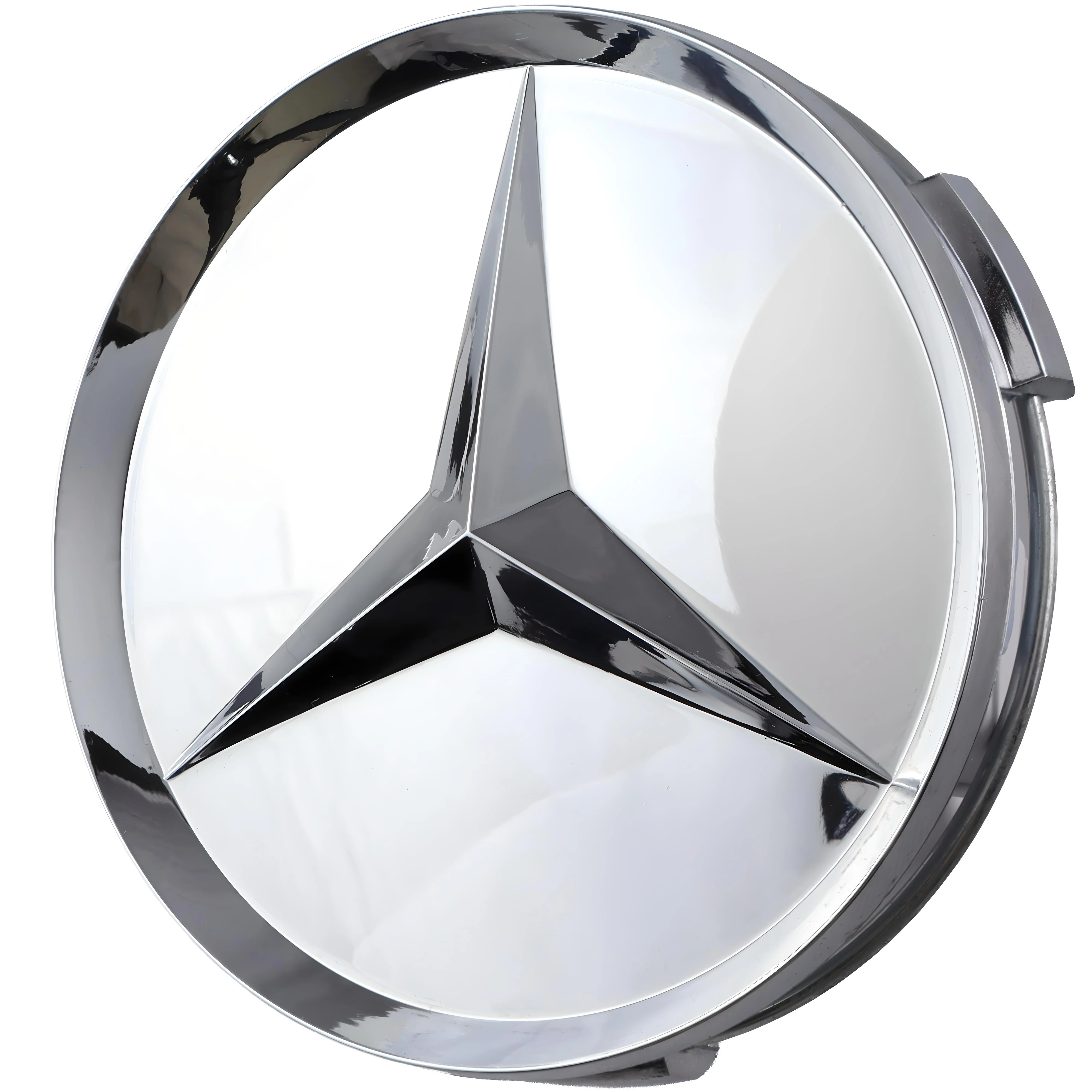 Mercedes Hub Caps | Gloss Silver – high-quality car emblem, wheel cap, steering wheel badge or accessory from CarluxParts