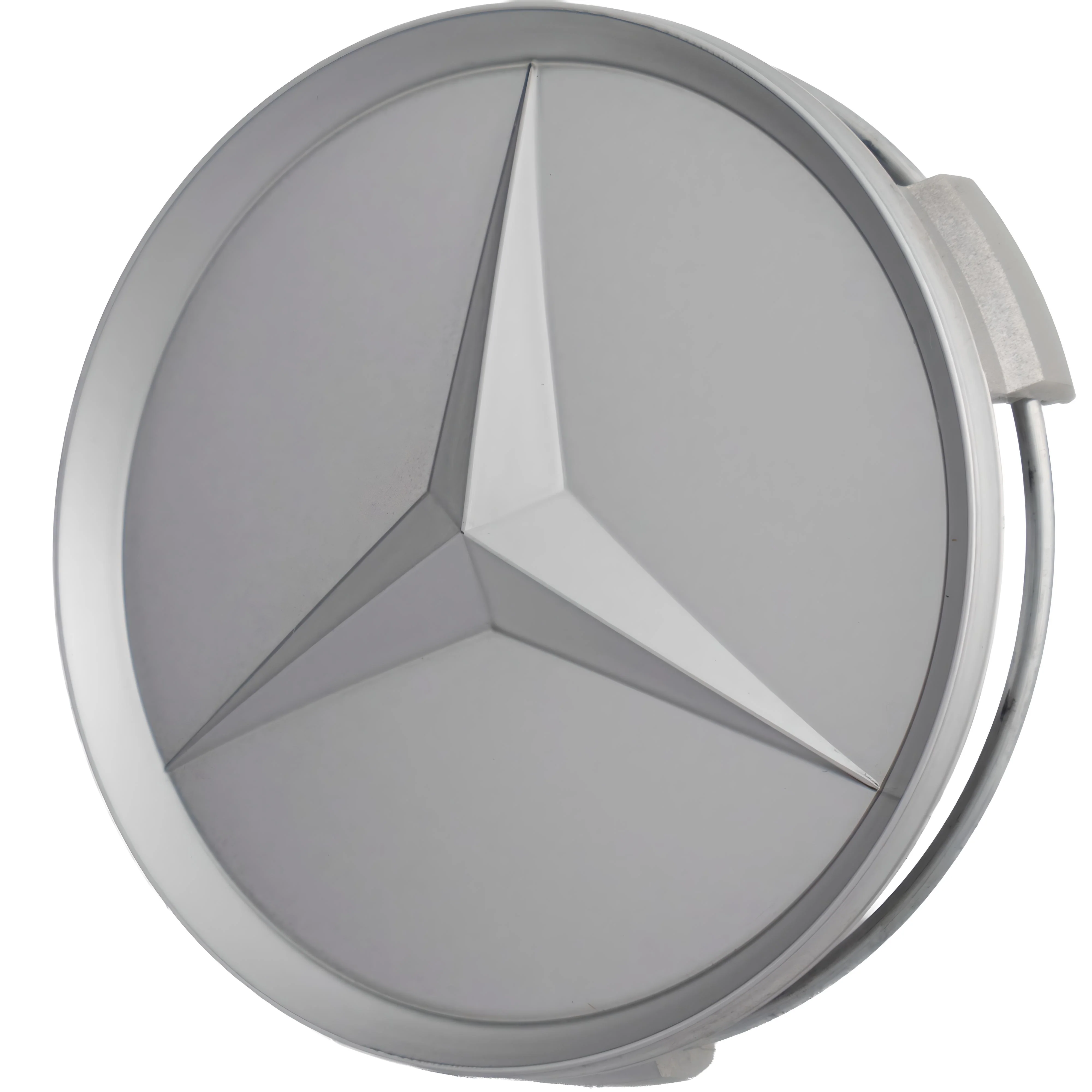 Mercedes Hub Caps | Matte Silver – high-quality car emblem, wheel cap, steering wheel badge or accessory from CarluxParts
