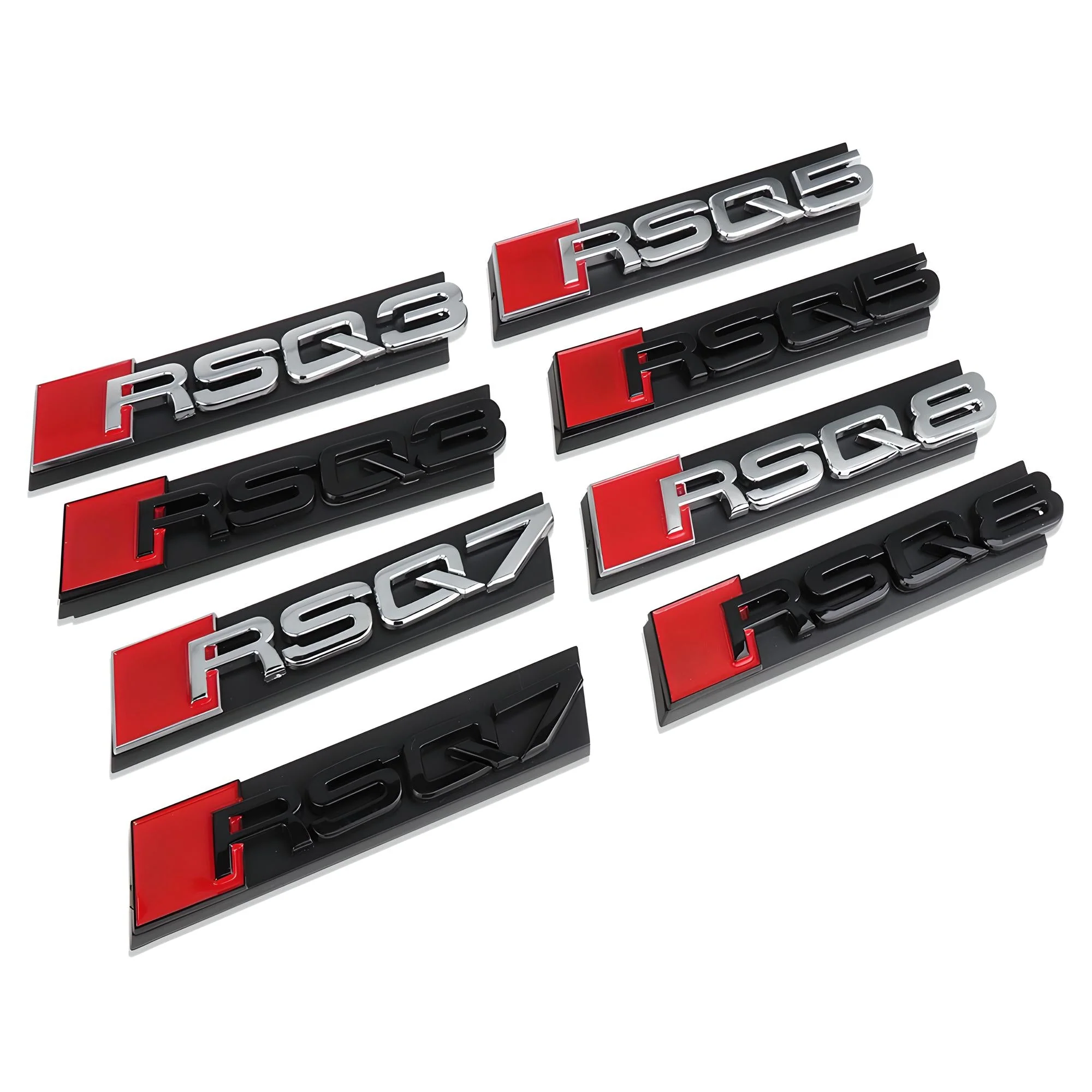 Audi Front Grille Badge | RSQ Model – high-quality car emblem, wheel cap, steering wheel badge or accessory from CarluxParts