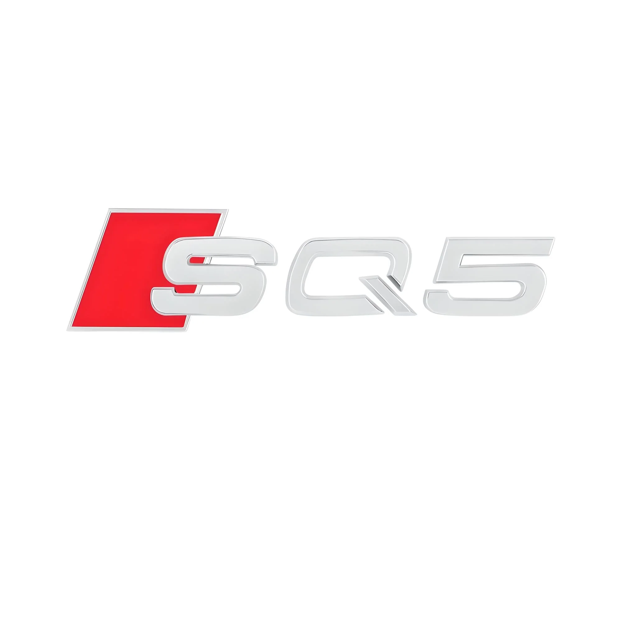 Audi SQ Model Badge – high-quality car emblem, wheel cap, steering wheel badge or accessory from CarluxParts