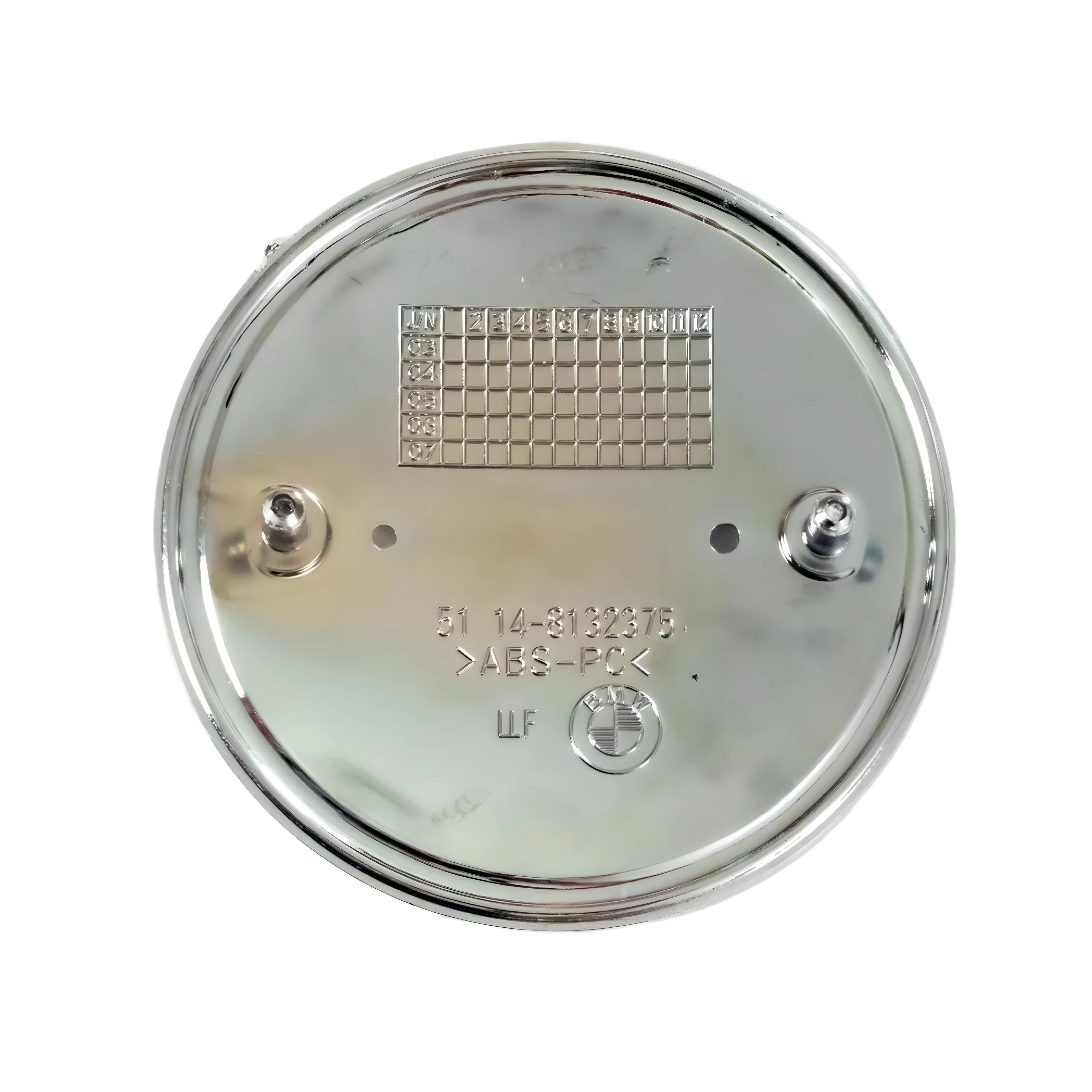 BMW Badge | Red & Grey – high-quality car emblem, wheel cap, steering wheel badge or accessory from CarluxParts