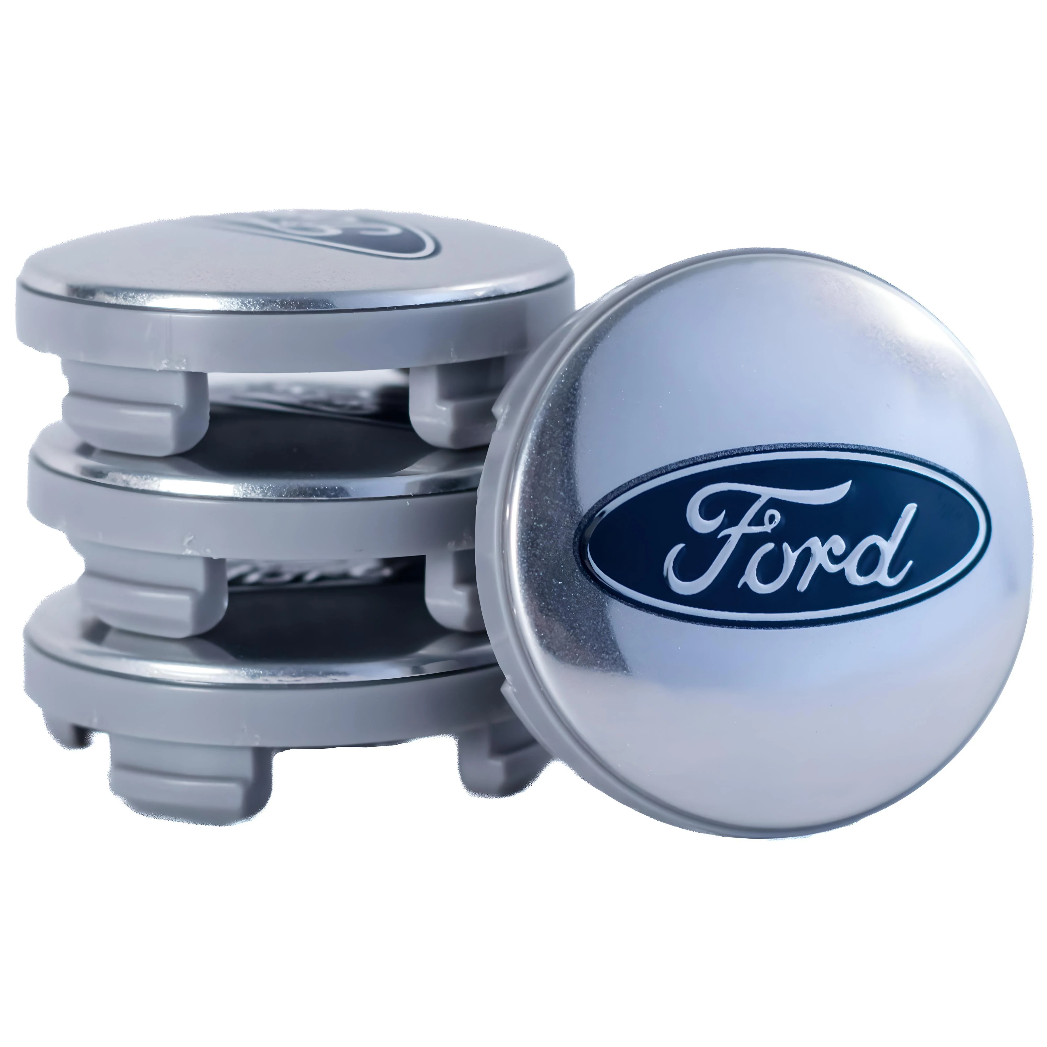 Ford Hub Cap | Silver – high-quality car emblem, wheel cap, steering wheel badge or accessory from CarluxParts