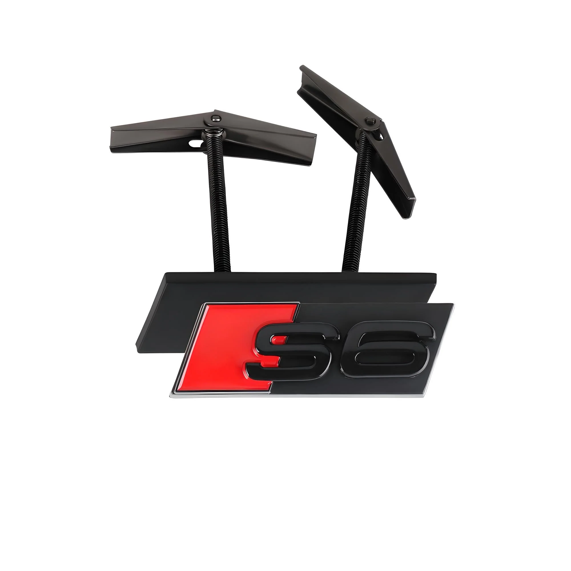 Audi Front Grille Badge | S Model – high-quality car emblem, wheel cap, steering wheel badge or accessory from CarluxParts