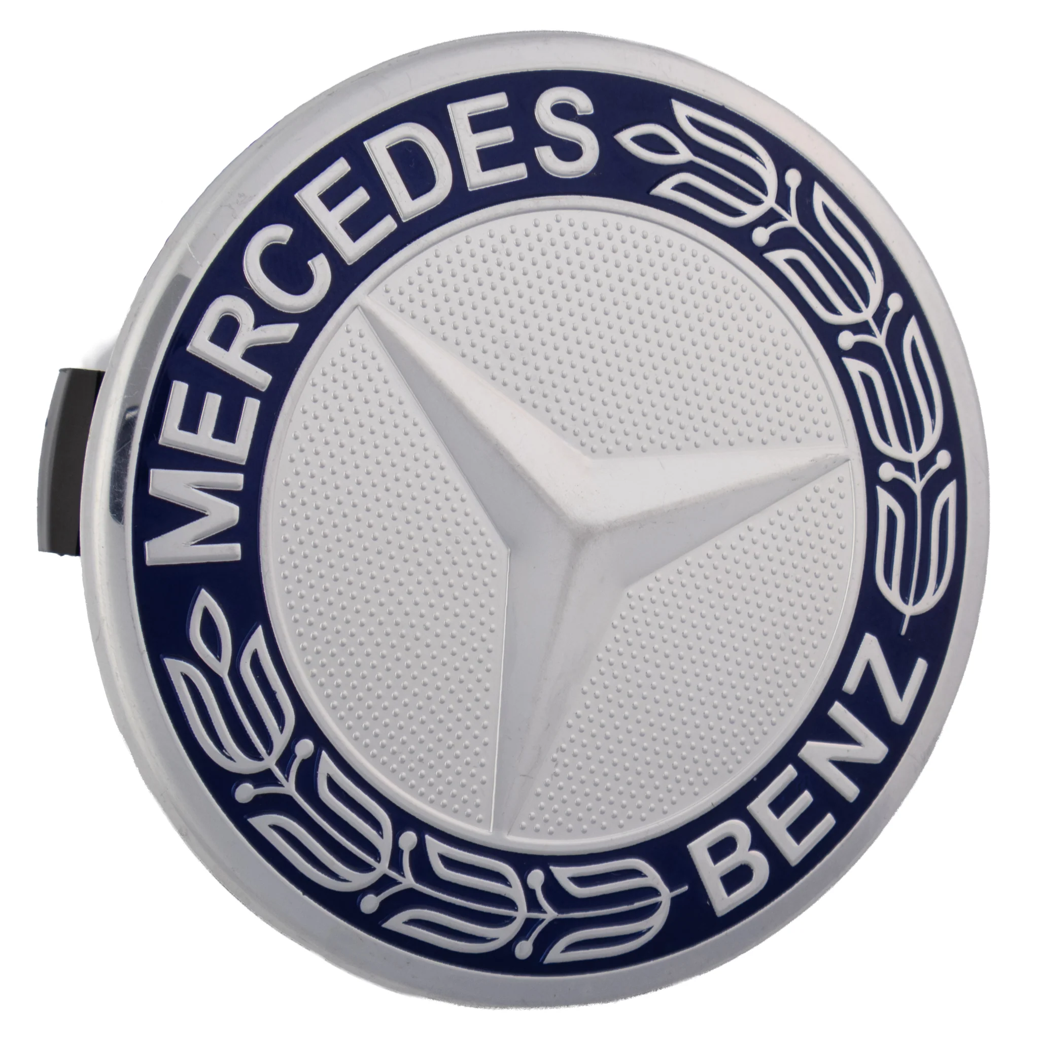 Mercedes Hub Caps | Dark Blue – high-quality car emblem, wheel cap, steering wheel badge or accessory from CarluxParts