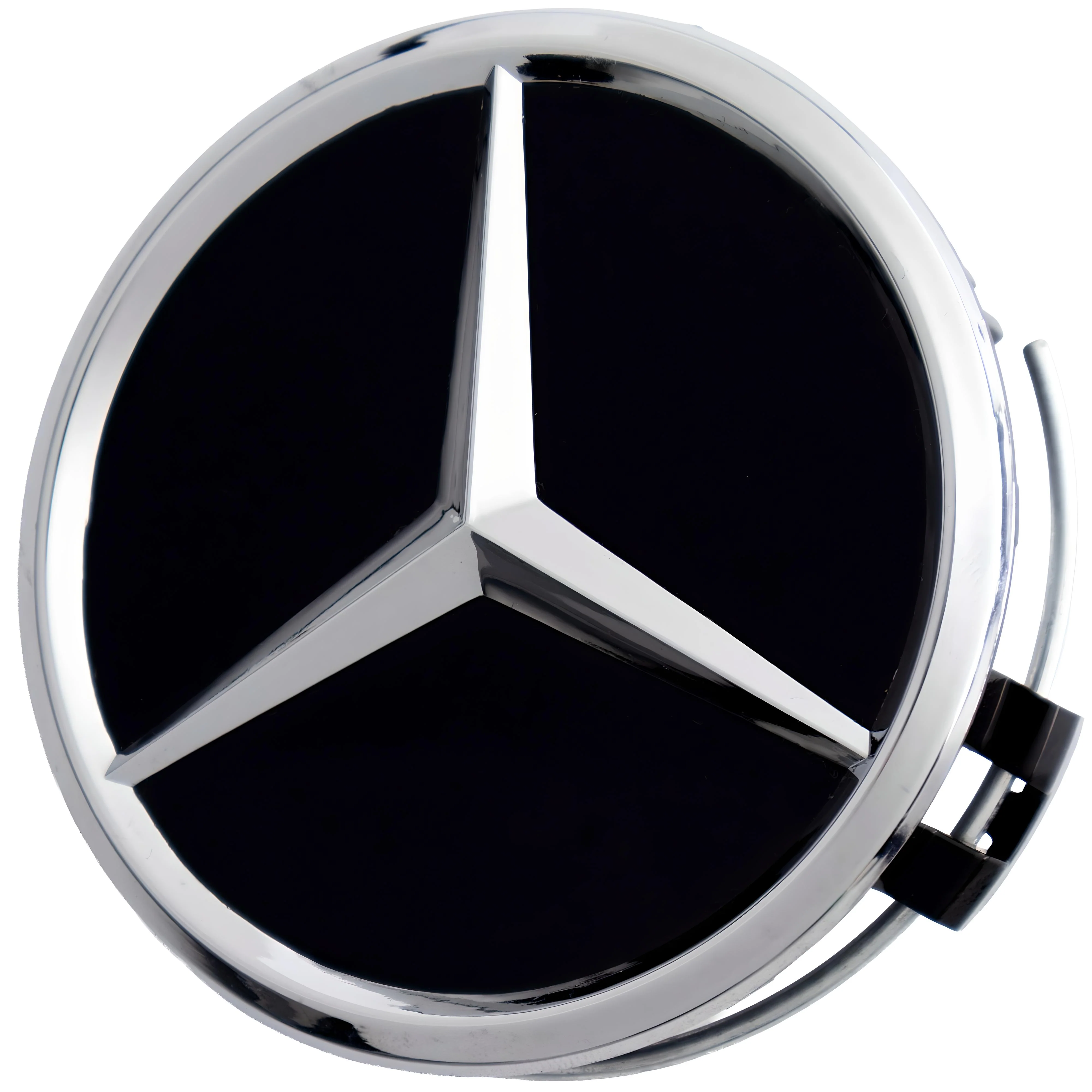 Mercedes Hub Caps | Chrome Black – high-quality car emblem, wheel cap, steering wheel badge or accessory from CarluxParts
