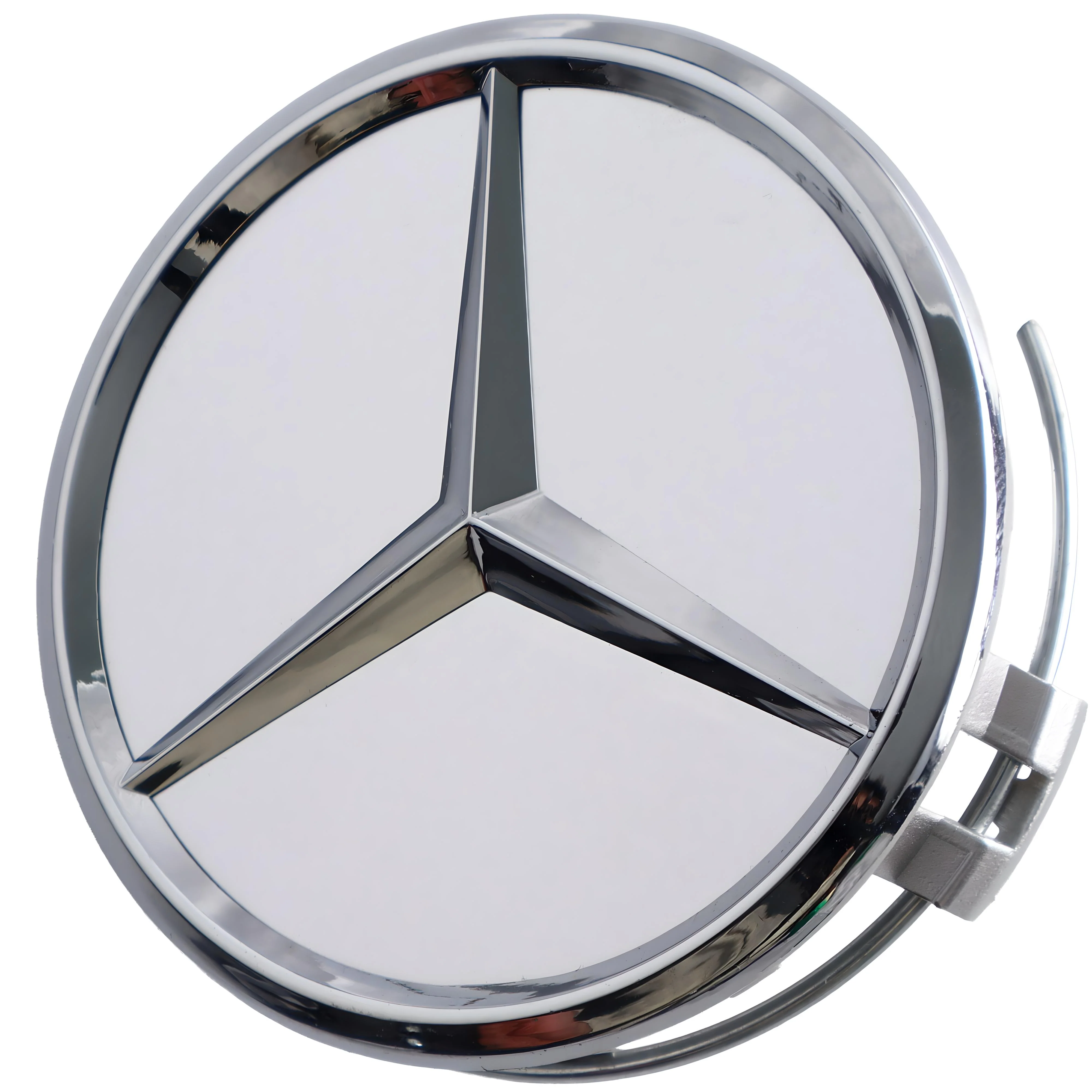Mercedes Hub Caps | Silver Chrome – high-quality car emblem, wheel cap, steering wheel badge or accessory from CarluxParts