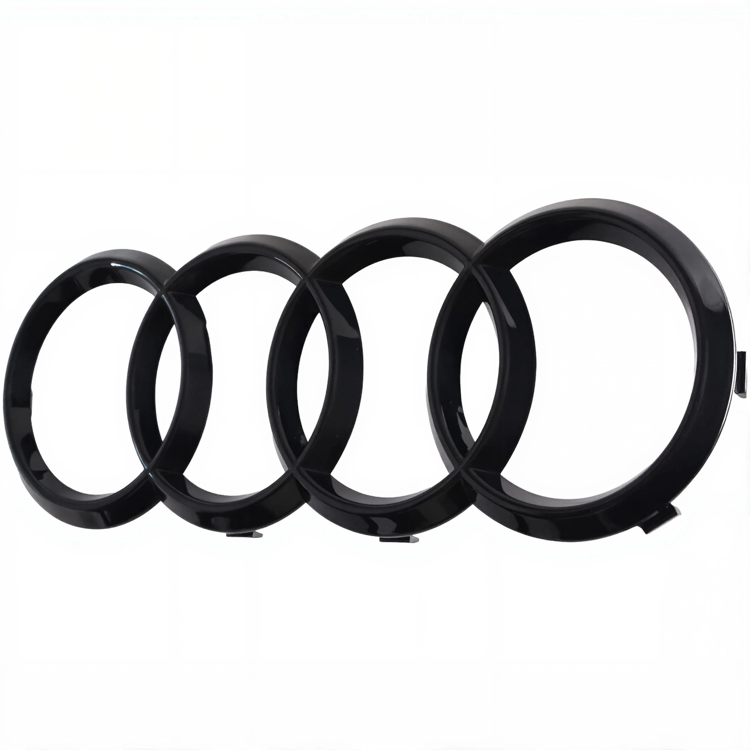 Audi Gloss Black Badges – car emblems, wheel caps, badges and auto accessories from CarluxParts