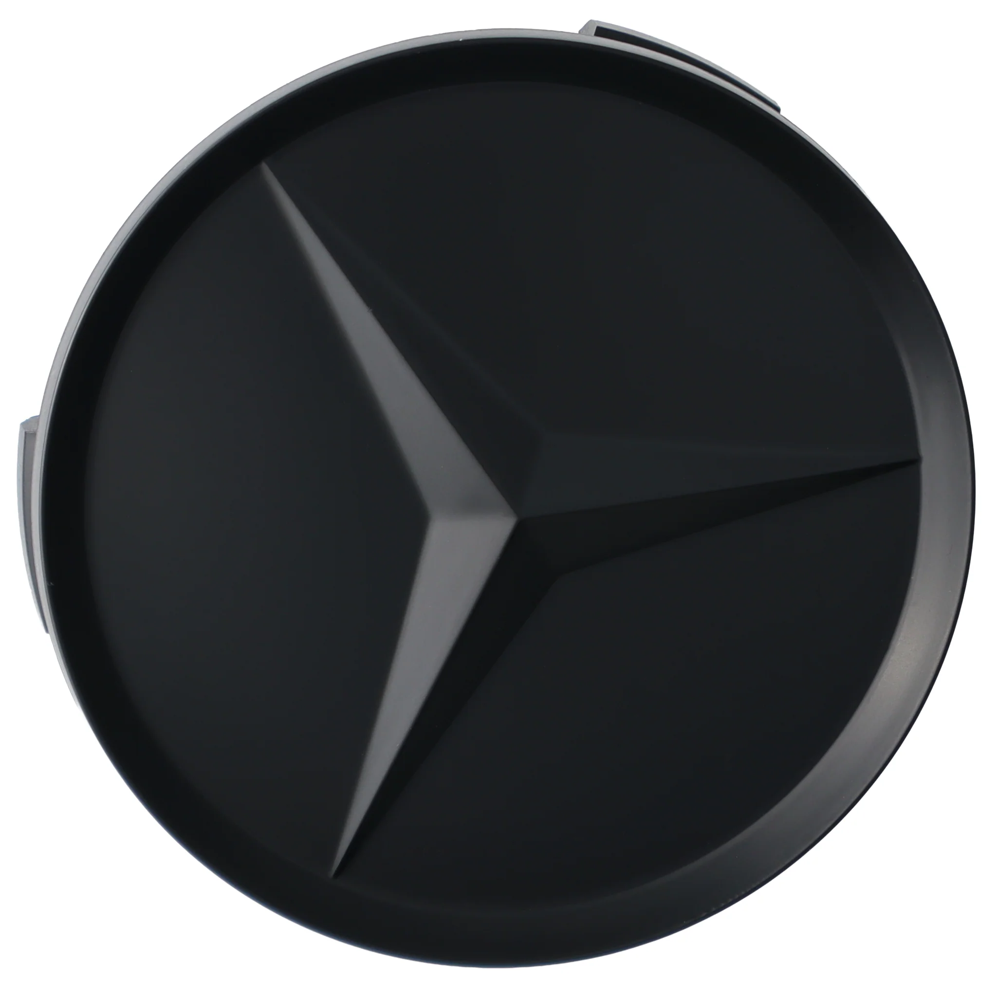 Mercedes Hub Caps | Matte Black – high-quality car emblem, wheel cap, steering wheel badge or accessory from CarluxParts