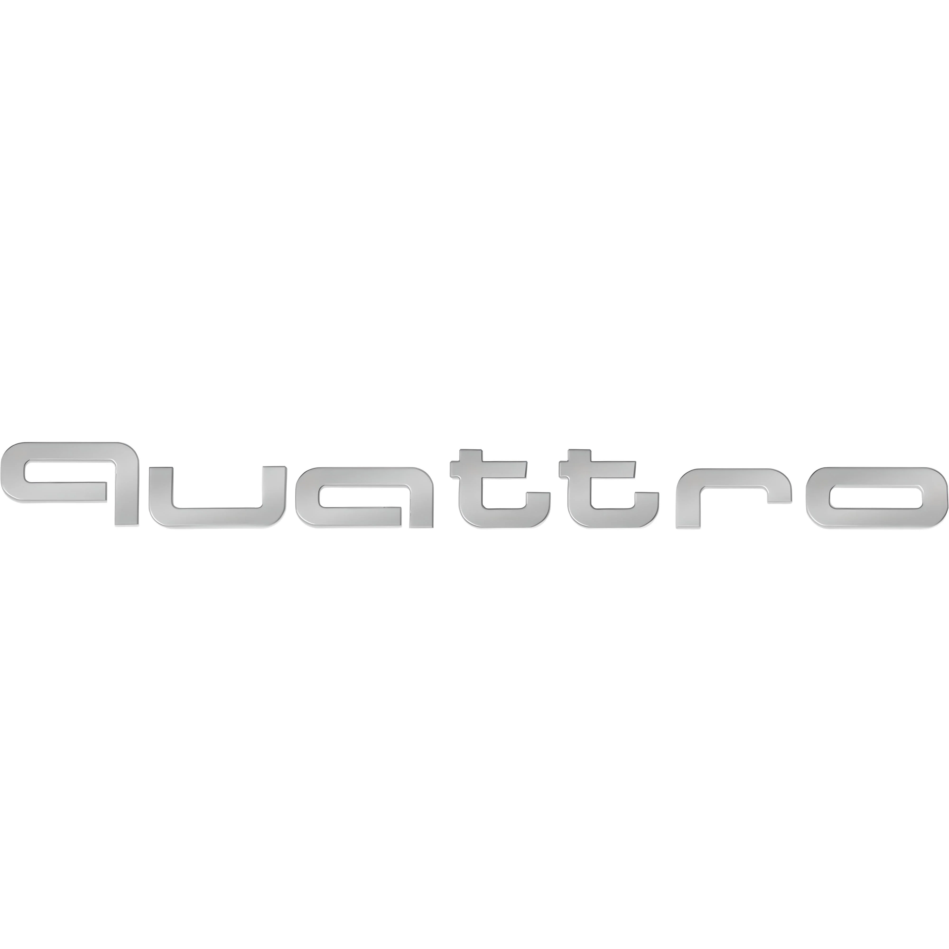 Audi Quattro Sticker – high-quality car emblem, wheel cap, steering wheel badge or accessory from CarluxParts