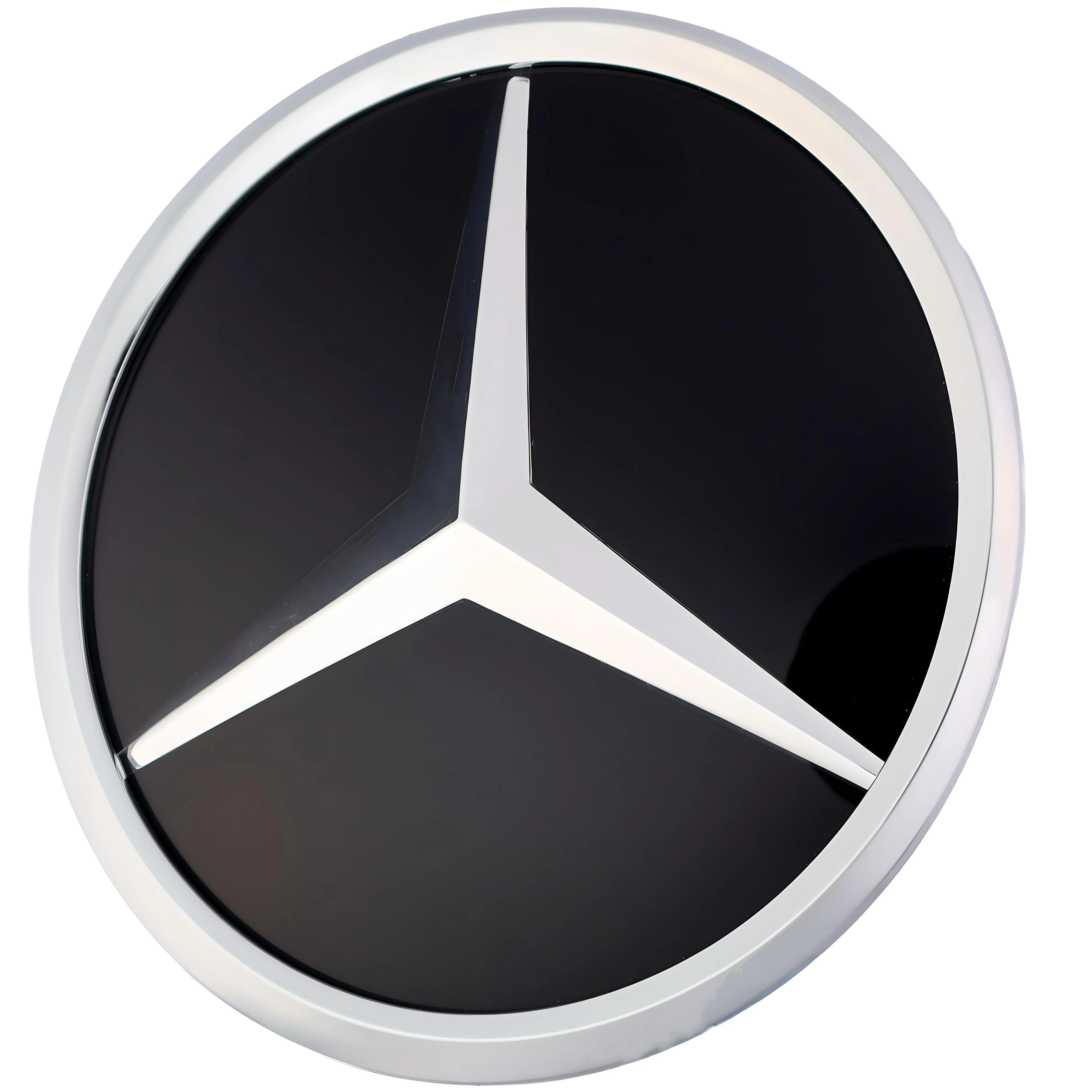 Mercedes Grille Emblem | Chrome - Mirror Style – high-quality car emblem, wheel cap, steering wheel badge or accessory from CarluxParts