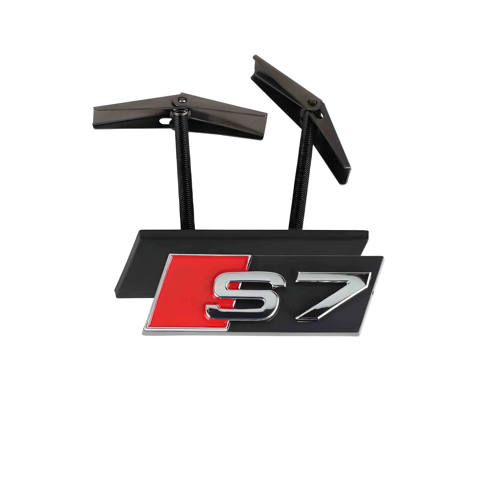 Audi Front Grille Badge | S Model – high-quality car emblem, wheel cap, steering wheel badge or accessory from CarluxParts