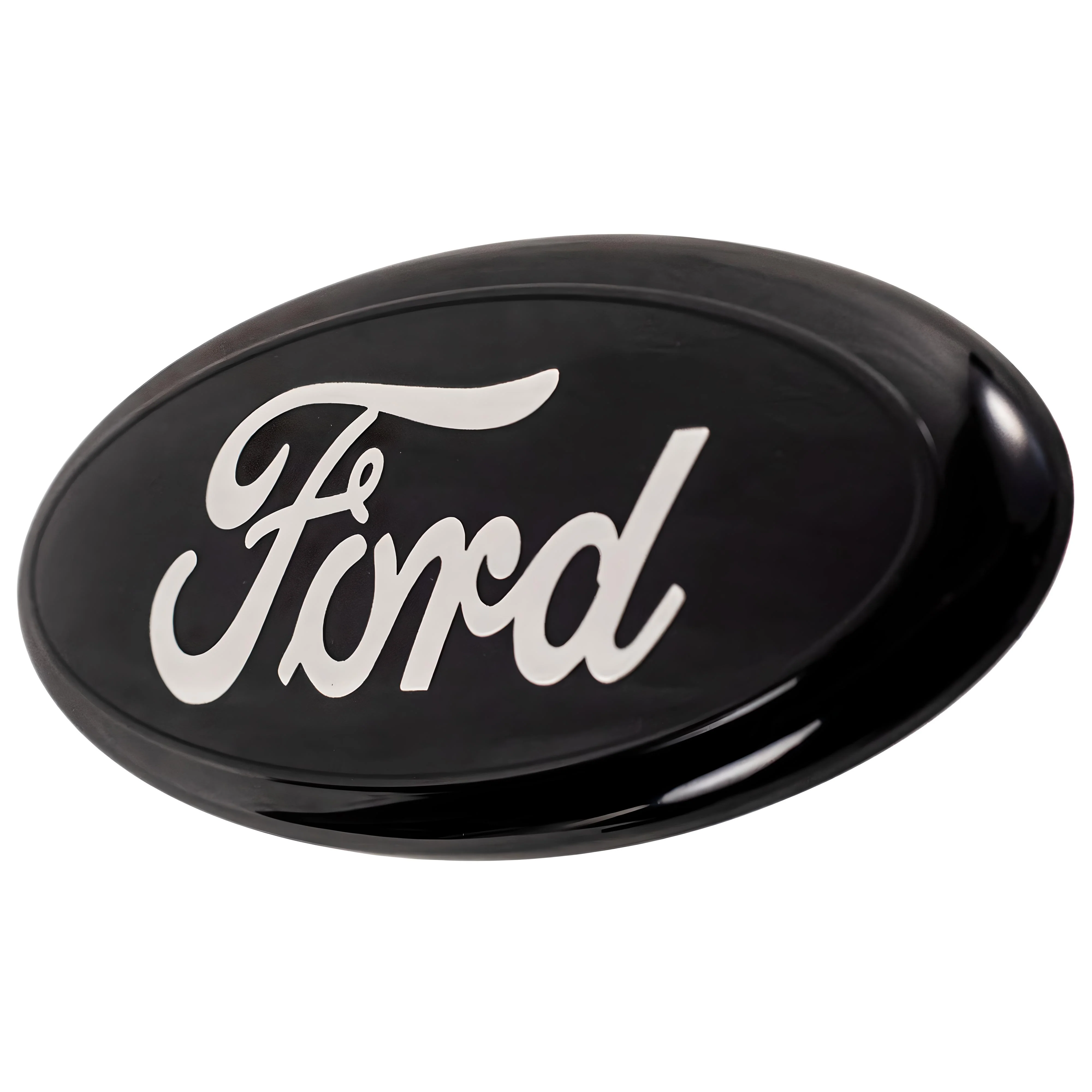 Ford Emblem Overlay | Black Chrome – high-quality car emblem, wheel cap, steering wheel badge or accessory from CarluxParts